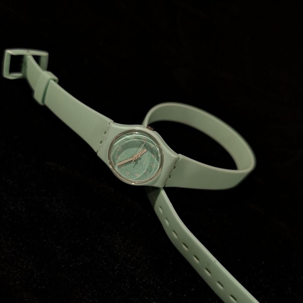 Swatch watch extra long